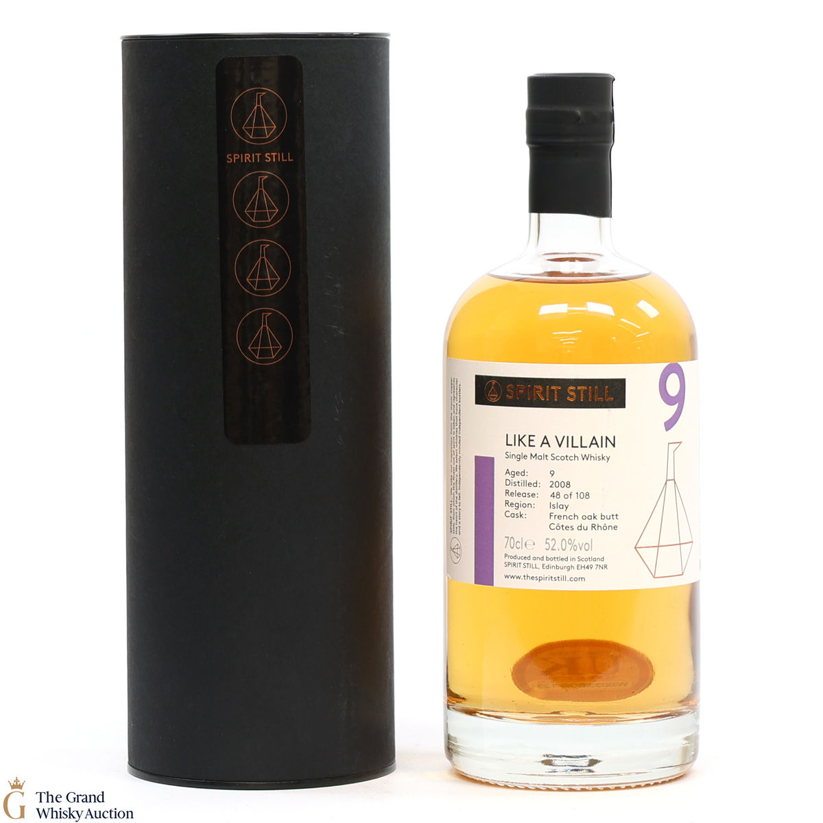 Lagavulin - 9 Year Old ‘Like a Villain’ - Spirit Still 2008