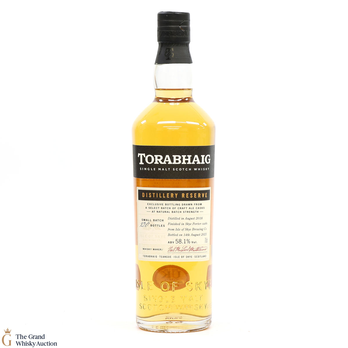 Torabhaig - Distillery Reserve 2018 - Porter Cask Finish