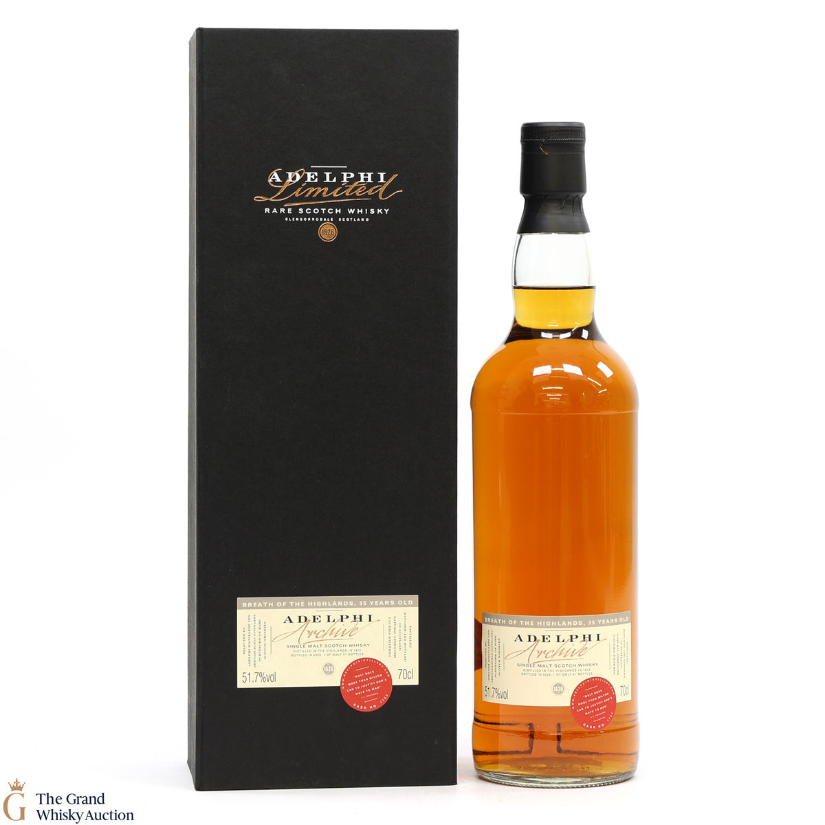 Adelphi - 35 Year Old 1972 - Single Cask #1753 - Breath Of The Highlands 