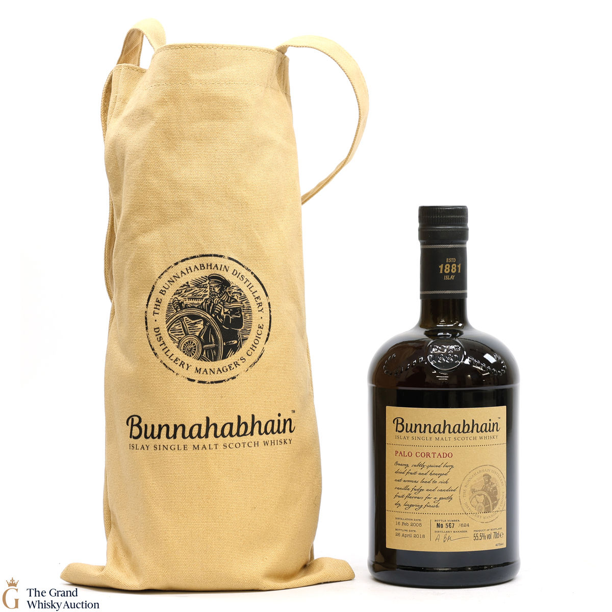Bunnahabhain - 2005 - Palo Cortado