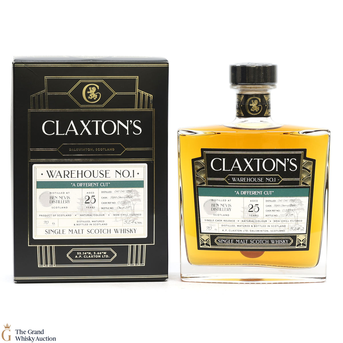Ben Nevis - 25 Year Old 1996 - Claxton's Warehouse No.1 