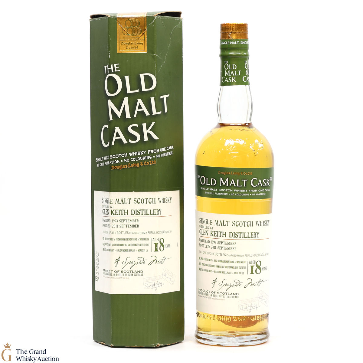 Glen Keith - 18 Year Old 1993 - Old Malt Cask