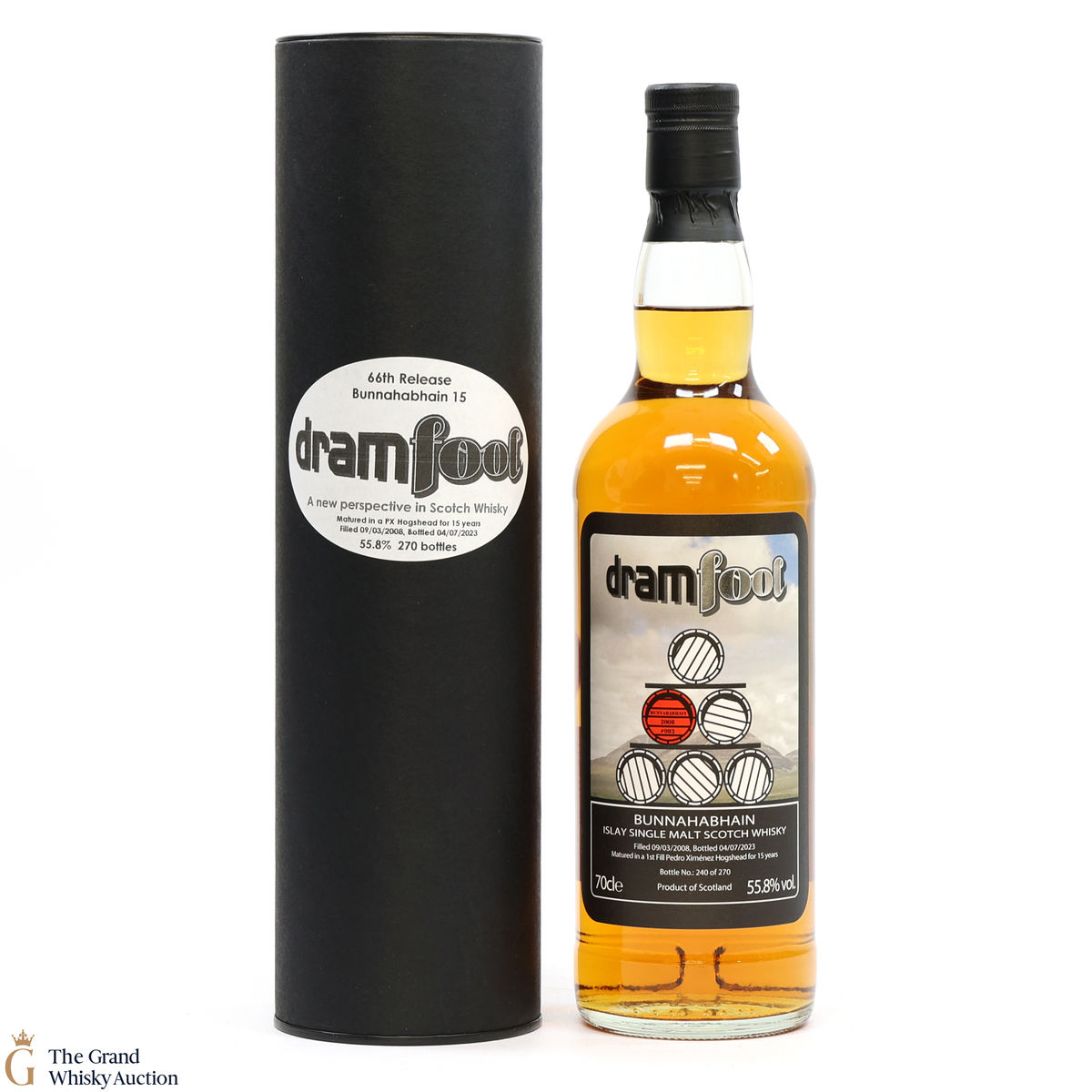 Bunnahabhain  - 15 Year Old 2008 - 66th Release - Dramfool 