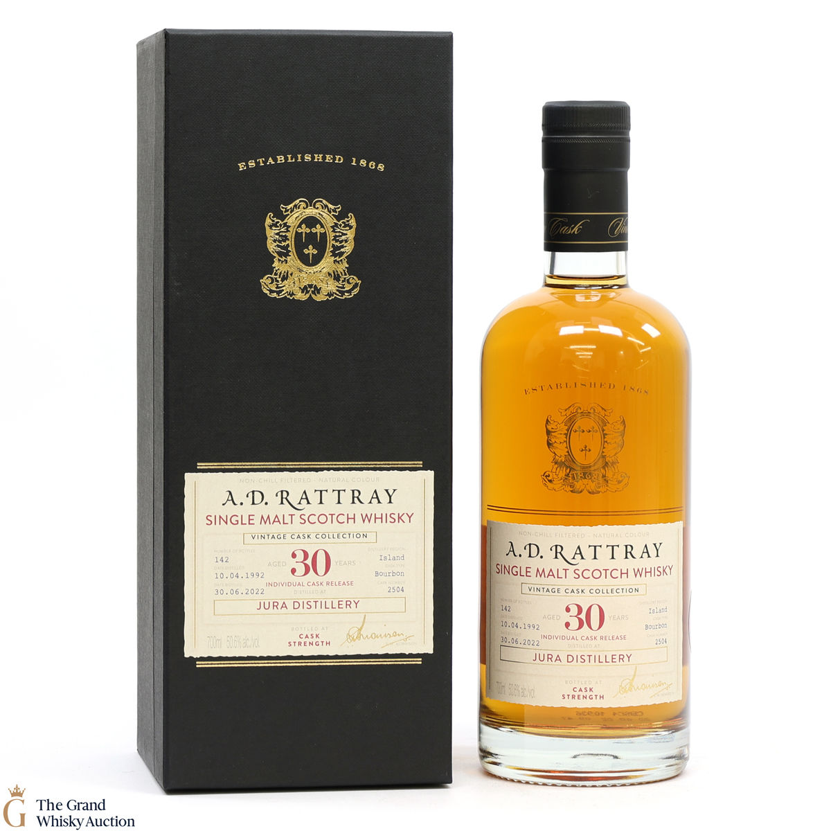 Jura - 30 Year Old 1992 Single Cask #2504 - A.D. Rattray Cask Collection