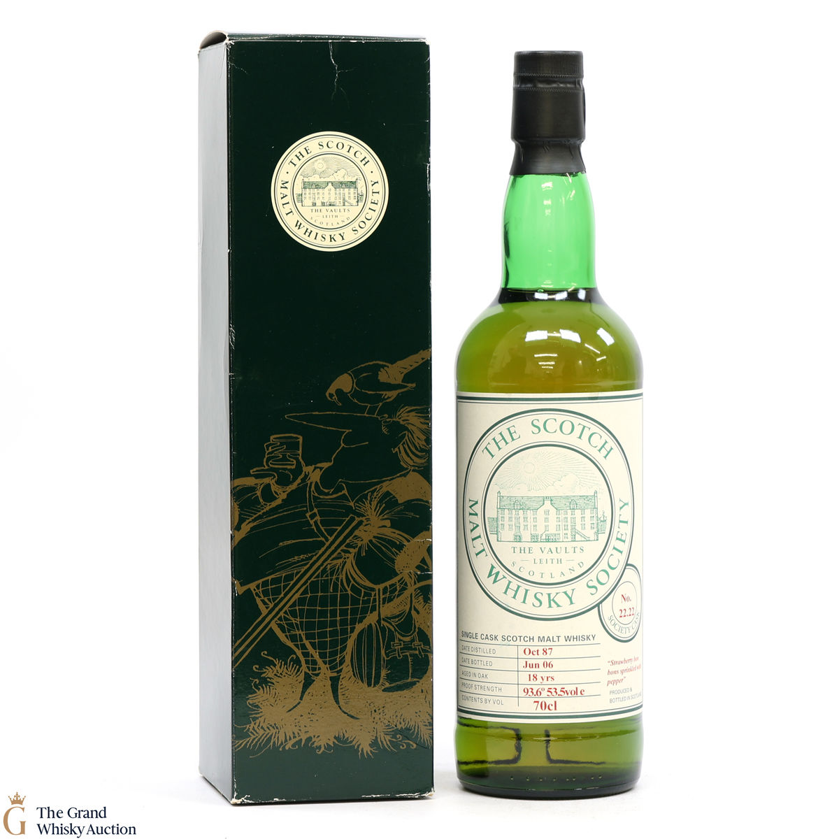 Glenkinchie - 18 Year Old 1987 - SMWS 22.22 - Strawberry bon bons sprinkled with pepper