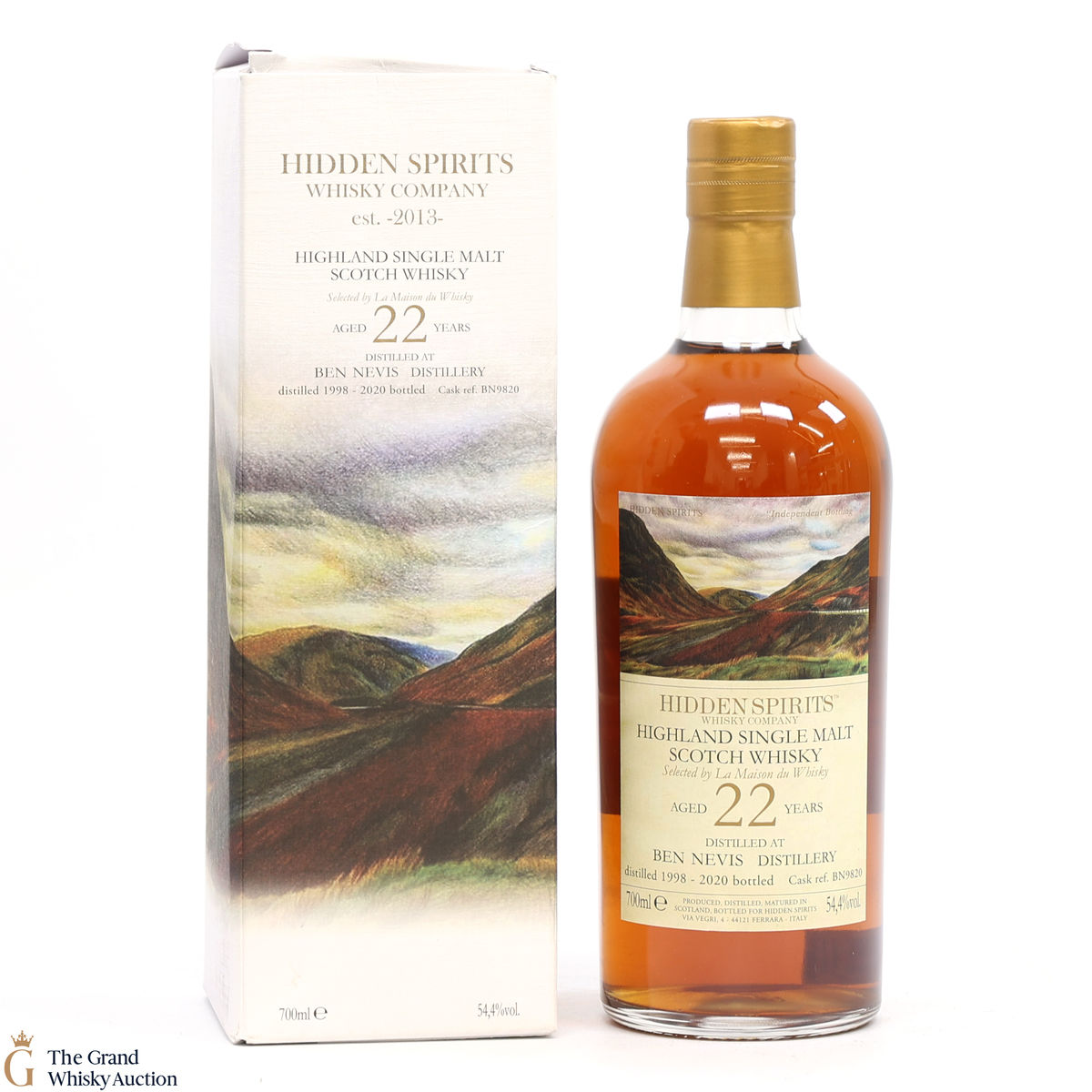 Ben Nevis - 22 Year Old 1998 - Hidden Spirits - La Maison du Whisky