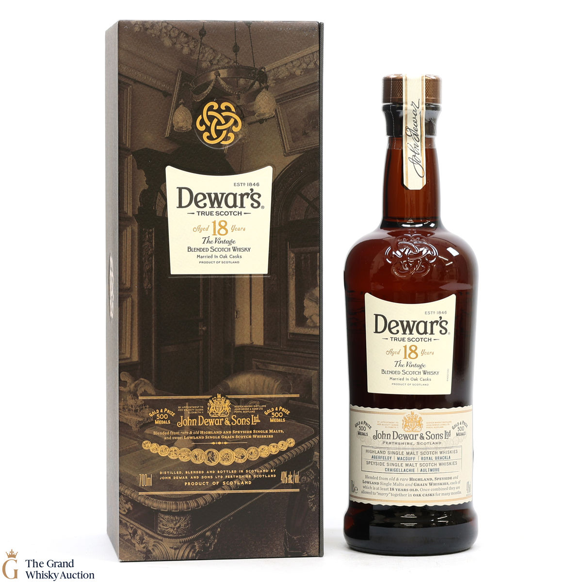 Dewar's - 18 Year Old - The Vintage