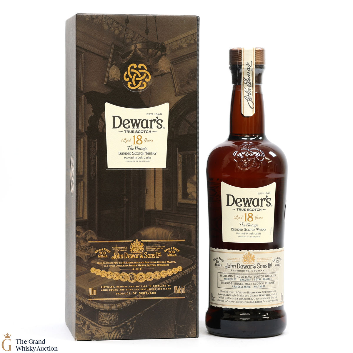 Dewar's - 18 Year Old - The Vintage