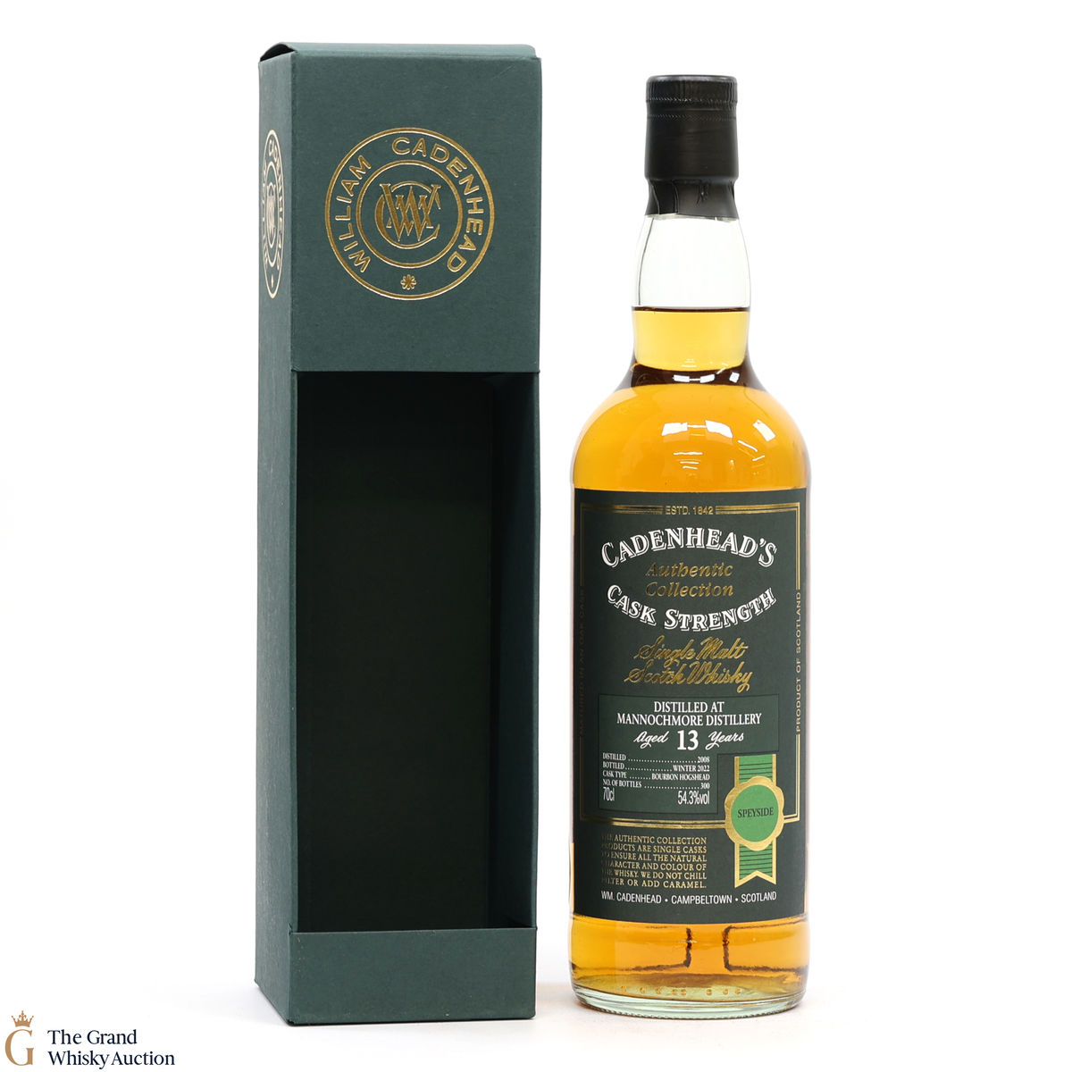 Mannochmore - 13 Year Old 2008 Cadenhead's Cask Strength