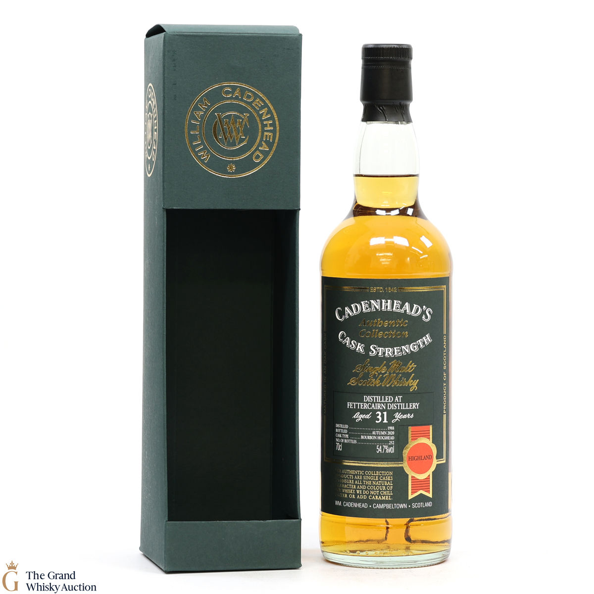 Fettercairn - 31 Year Old 1988 - Cadenhead's Cask Strength
