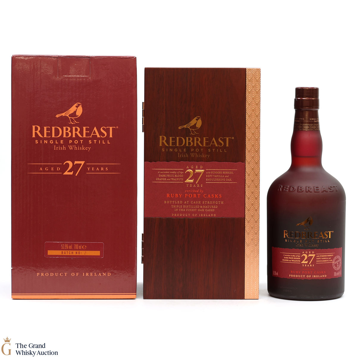 Redbreast - 27 Year Old - Ruby Port Casks - Batch #2