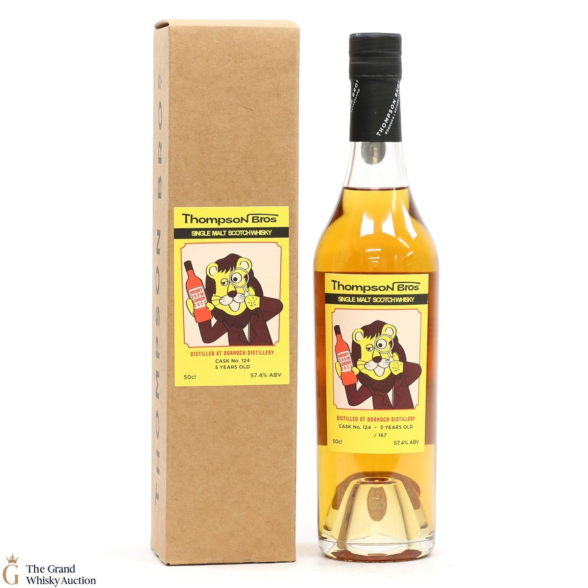 Dornoch - 5 Year Old 2018 #124 Thompson Bros - Whisky Show 2023 (50cl)