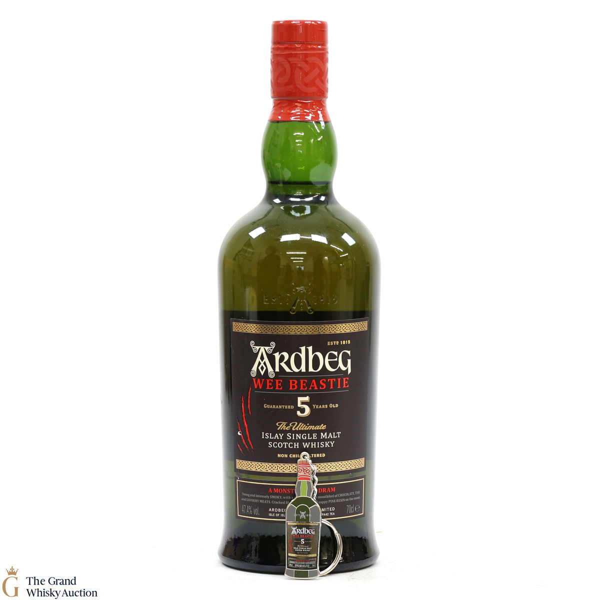 Ardbeg - 5 Year Old Guaranteed Wee Beastie 2020 & Key Chain