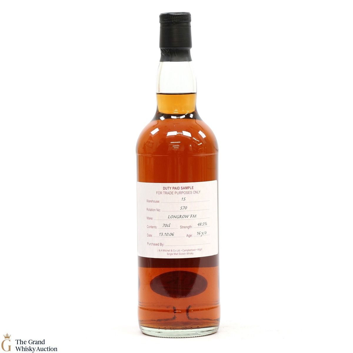 Longrow - 16 Year Old 2006 Fresh Maderia - Duty Paid Sample 48.5%