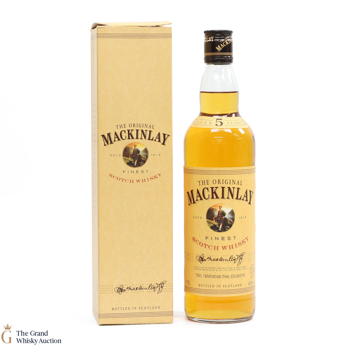 Mackinlay - The Original Finest Old Scotch Whisky 75cl