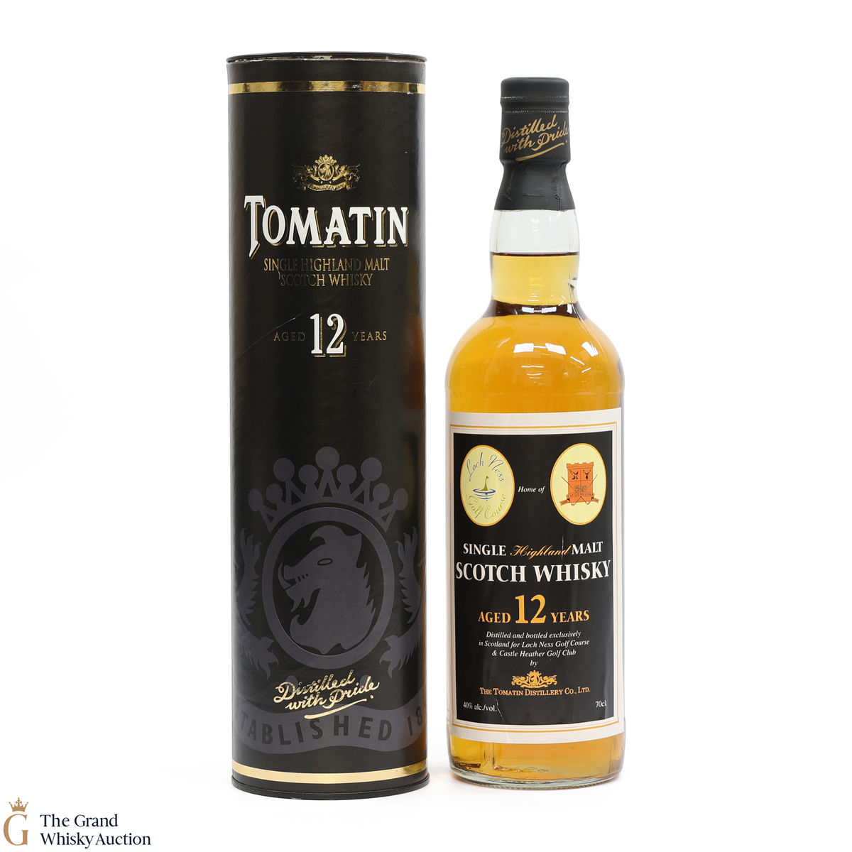 Tomatin - 12 Year Old - Loch Ness Golf Course & Castle Heather Golf Club.