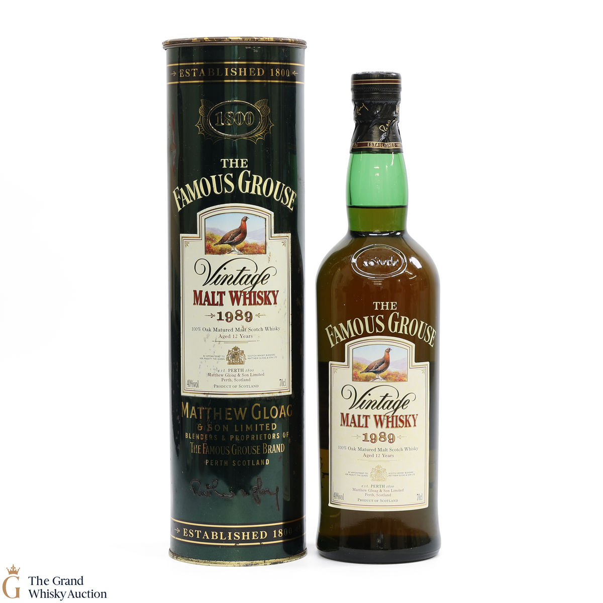 Famous Grouse - 12 Year Old 1989 Vintage Matthew Gloag