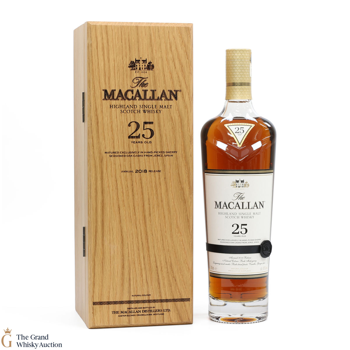 Macallan - 25 Year Old - Sherry Oak - 2018