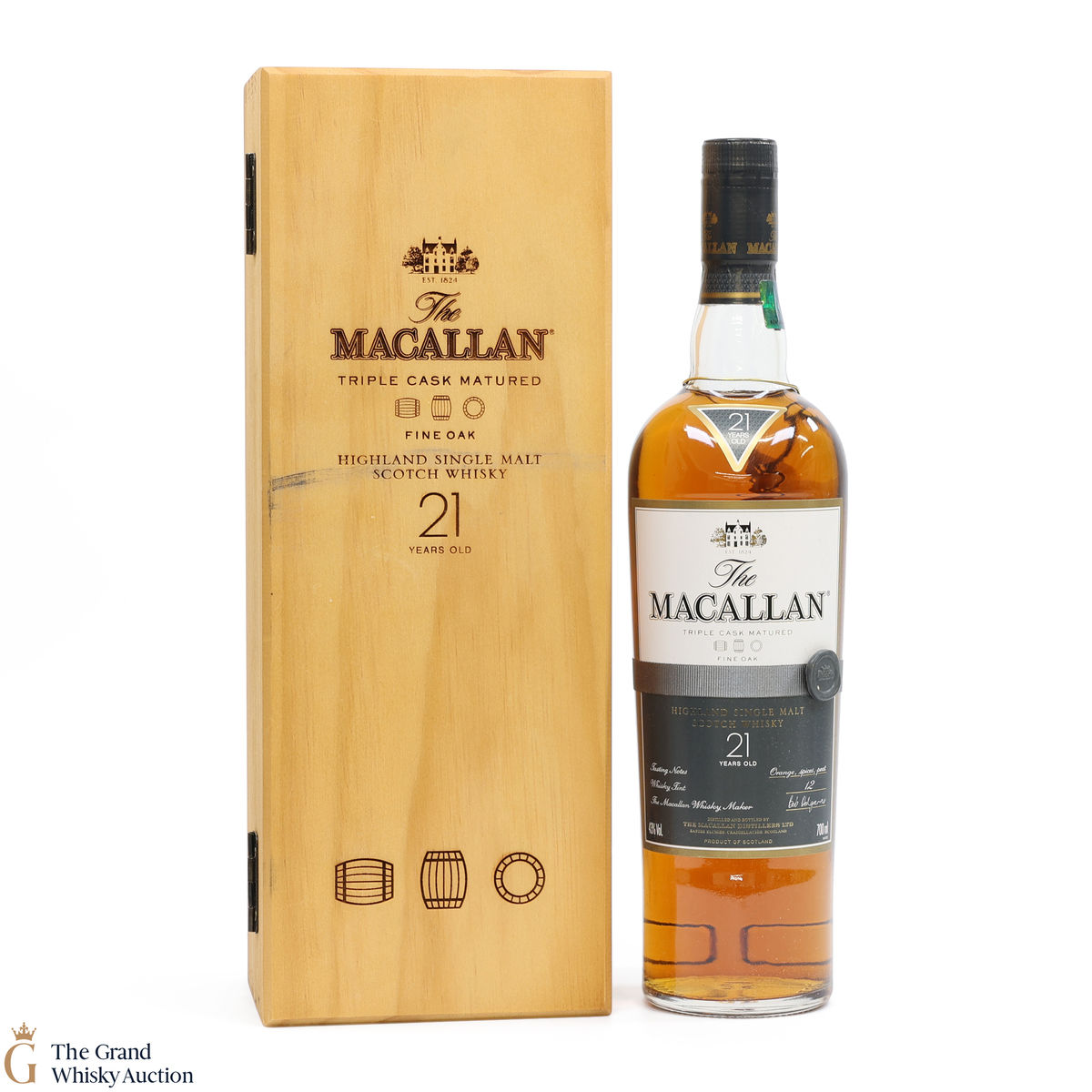 Macallan - 21 Year Old - Fine Oak