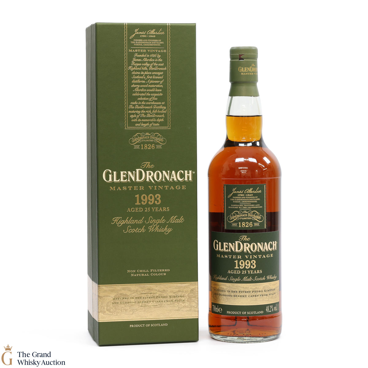 Glendronach - 25 Year Old - 1993 Master Vintage