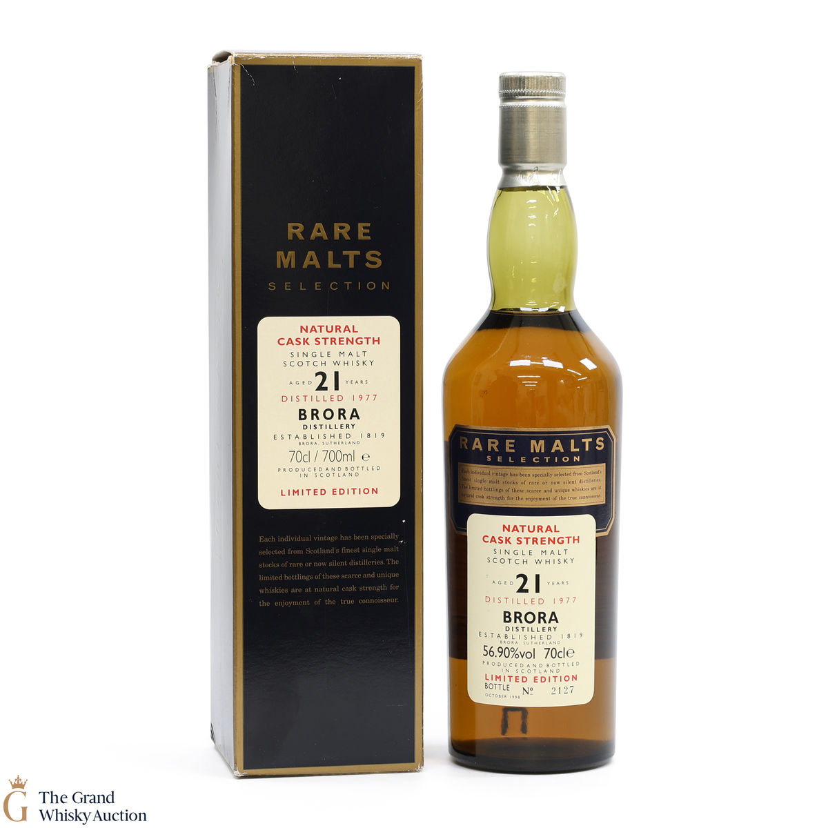 Brora - 21 Year Old - 1977 Rare Malts 56.90%