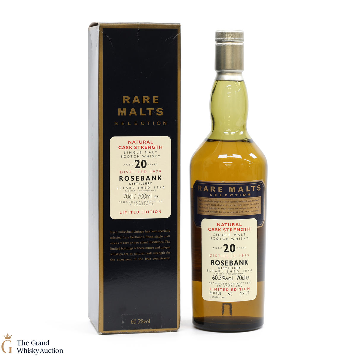 Rosebank - 20 Year Old 1979 - Rare Malts (60.3%)