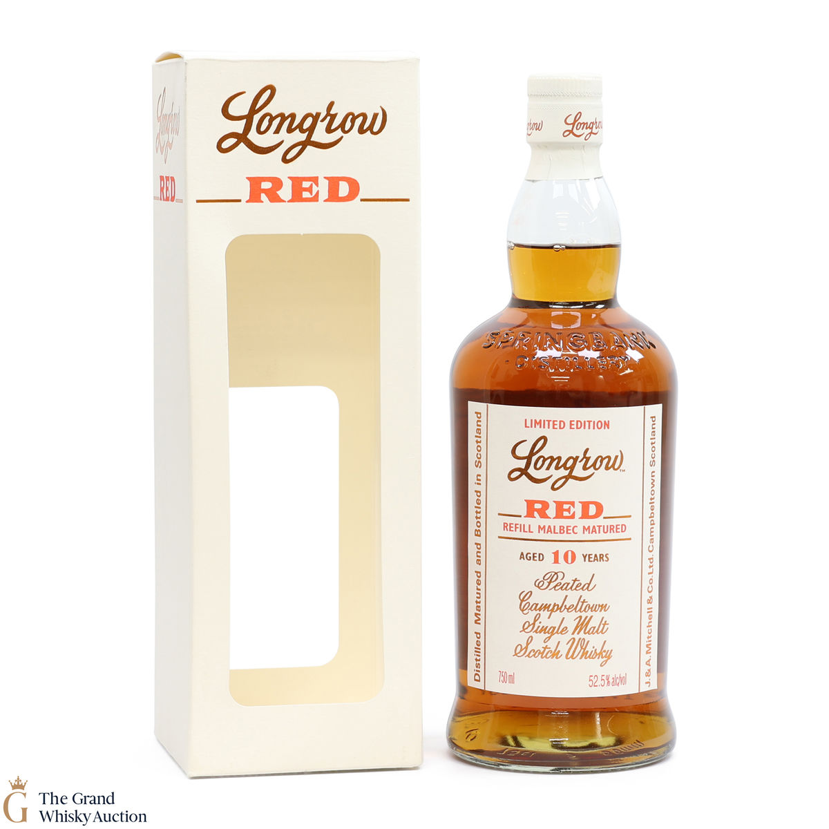 Longrow Red - 10 Year Old - Refill Malbec (75cl)