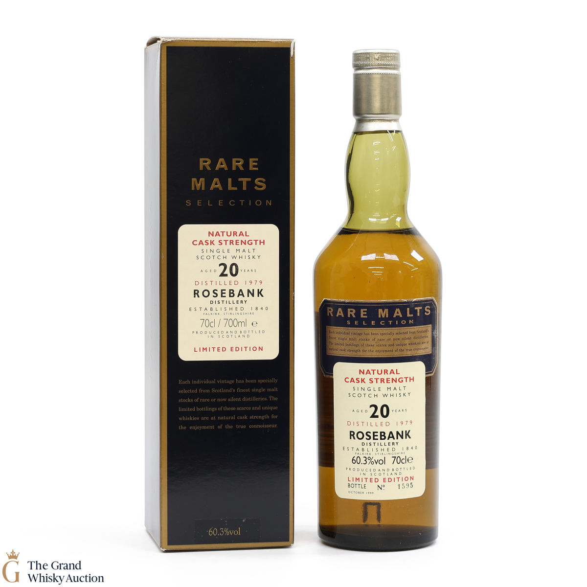 Rosebank - 20 Year Old 1979 - Rare Malts (60.3%)