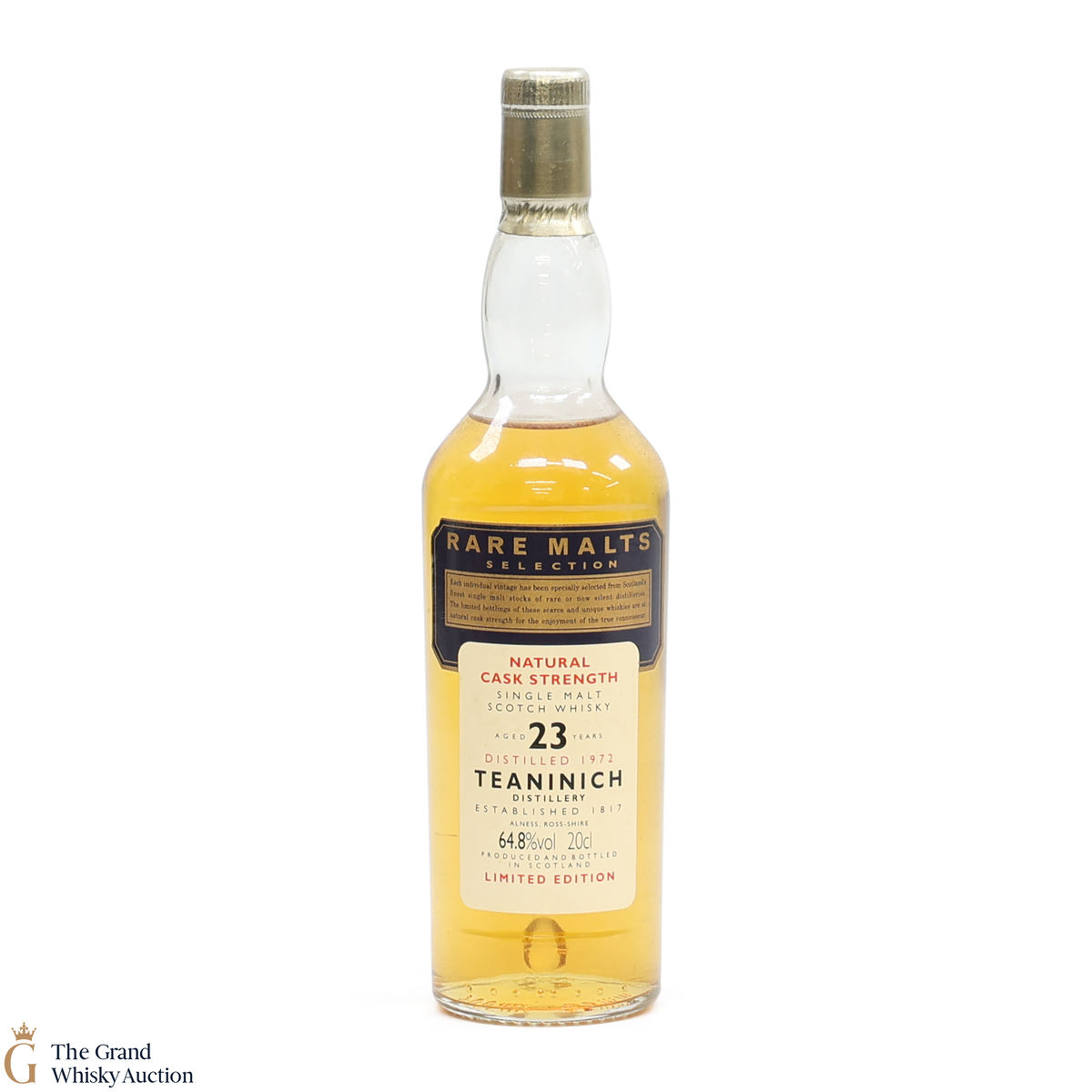Teaninich - 23 Year Old 1972 Rare Malt 64.8% (20cl)