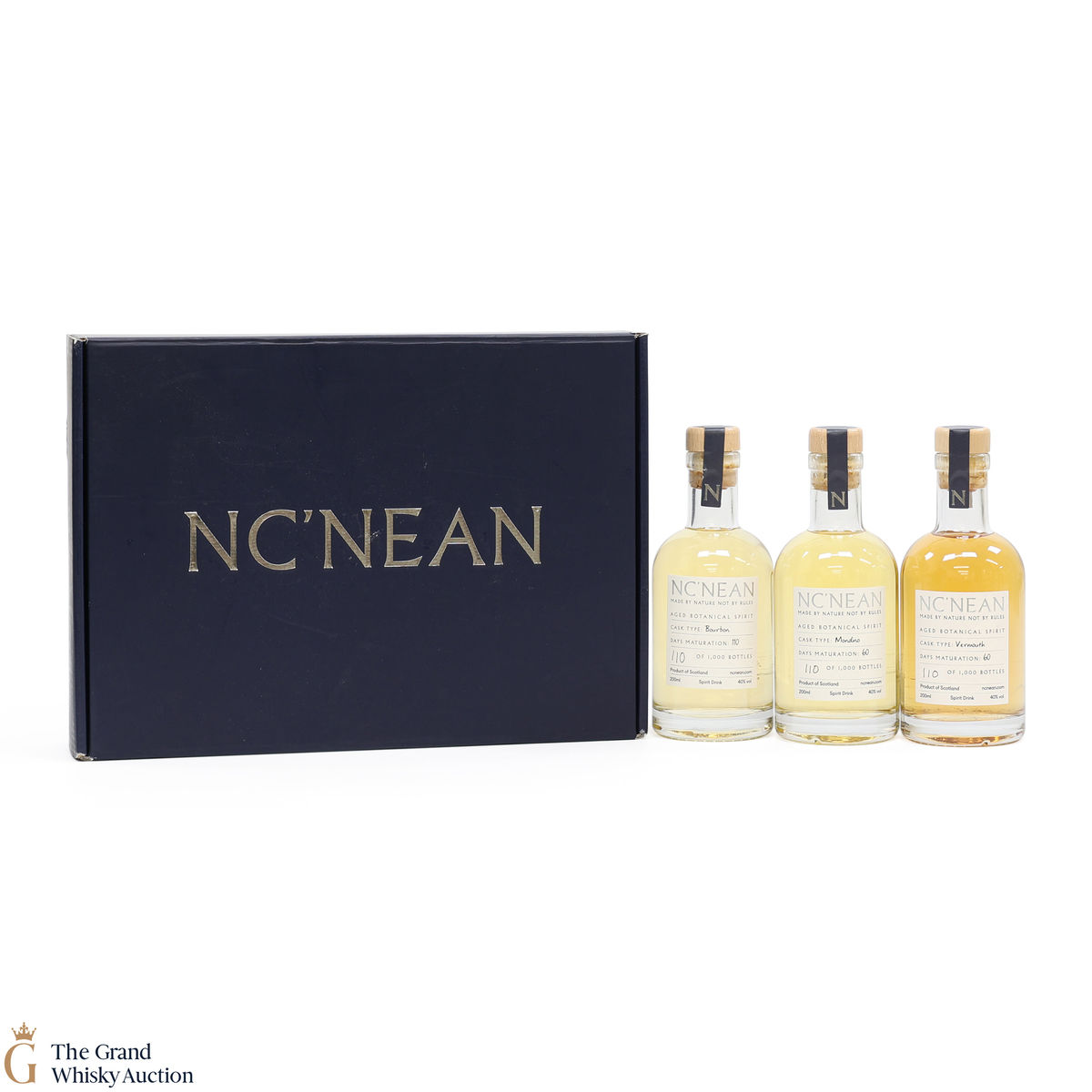 Nc'nean Aged Botanical Spirit - 3 X 20cl - First Release 