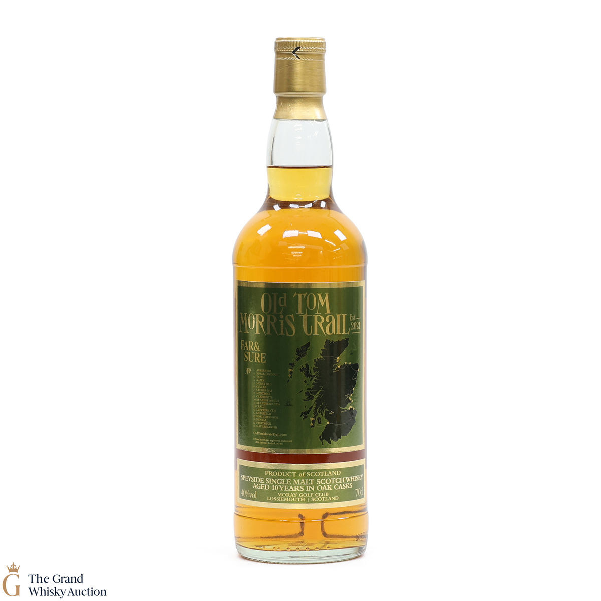 Old Tom Morris - 10 Year Old - Moray Golf Club