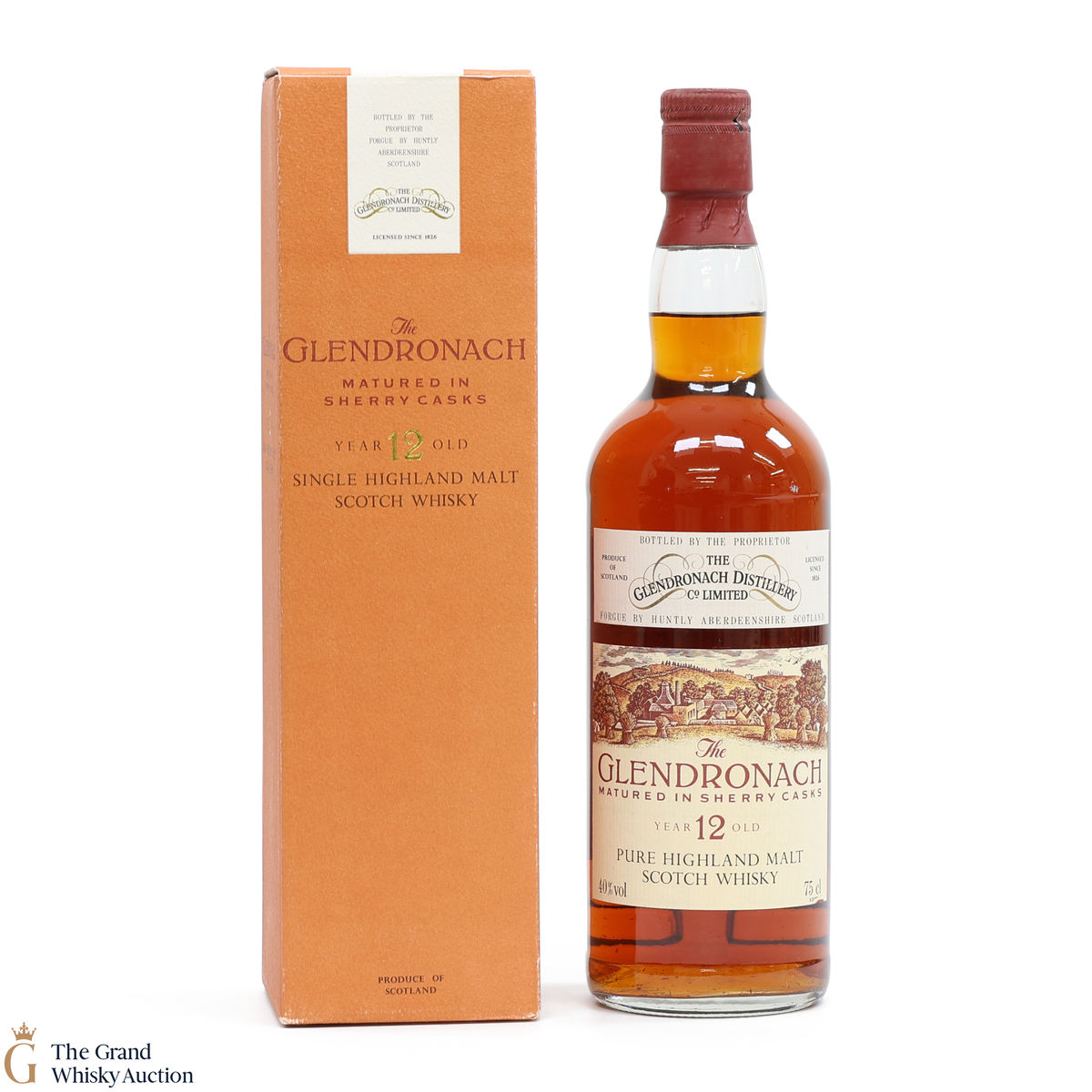 Glendronach - 12 Year Old Sherry Casks 1980s (75cl)