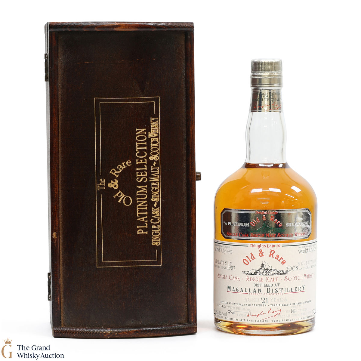 Macallan - 21 Year Old 1987 - Old & Rare Platinum