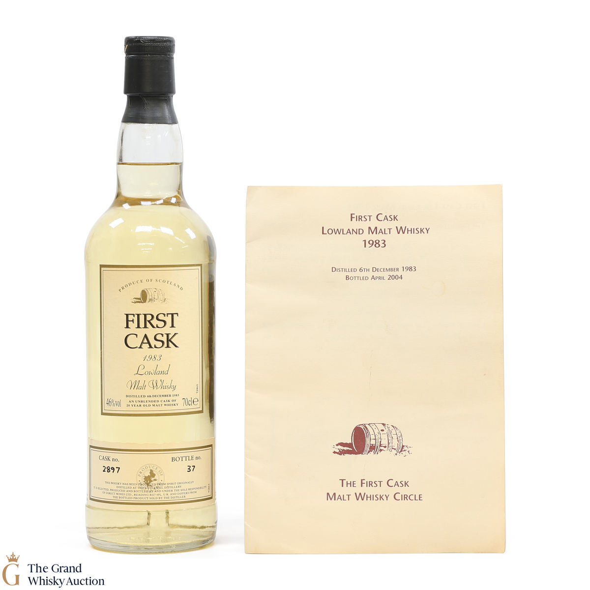 Littlemill - 20 Year Old 1983 #2897 - First Cask #2897