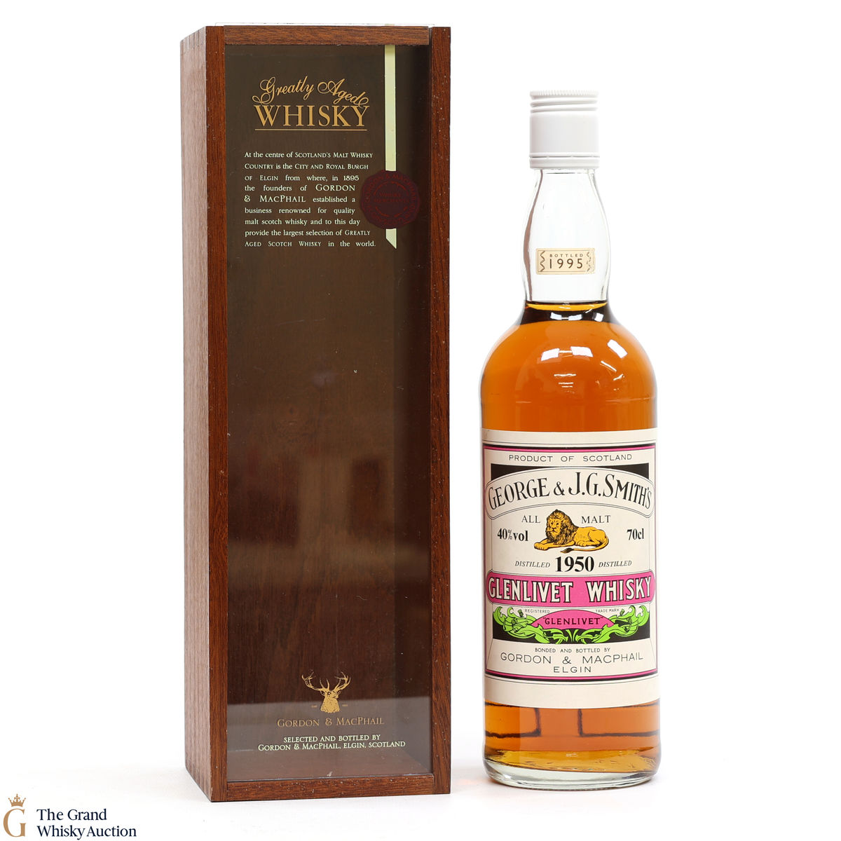 Glenlivet - 1950 George & J.G Smith's - Gordon & MacPhail 1995