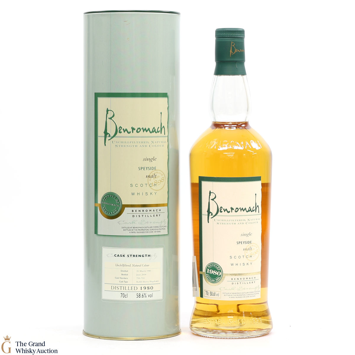 Benromach - 1980 Single Cask #755-759 - Cask Strength