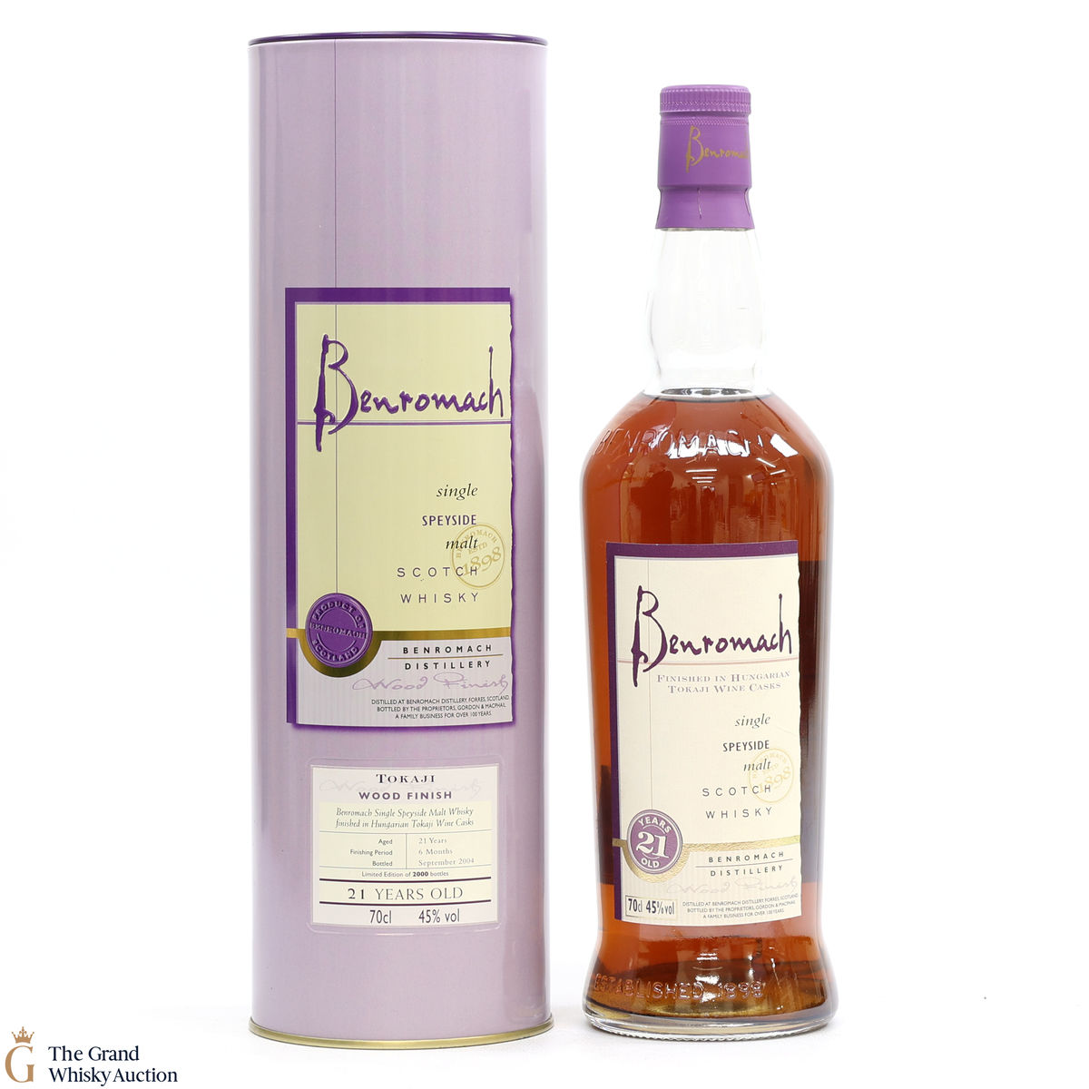 Benromach - 21 Year Old - Tokaji Wood Finish