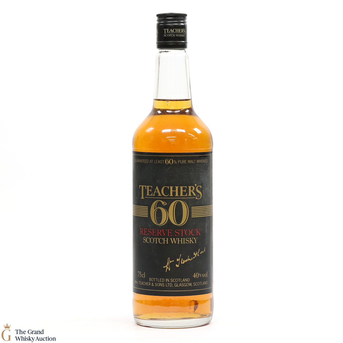 Teacher's - 60 Reserve Stock 75cl