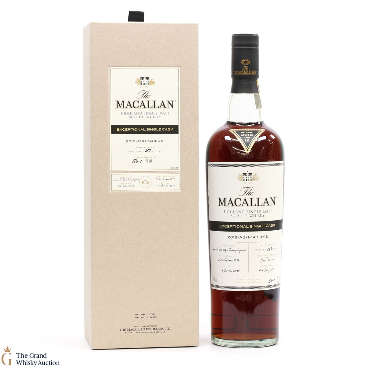 Macallan - 1997 Exceptional Cask #14813/12 / 2018 Release