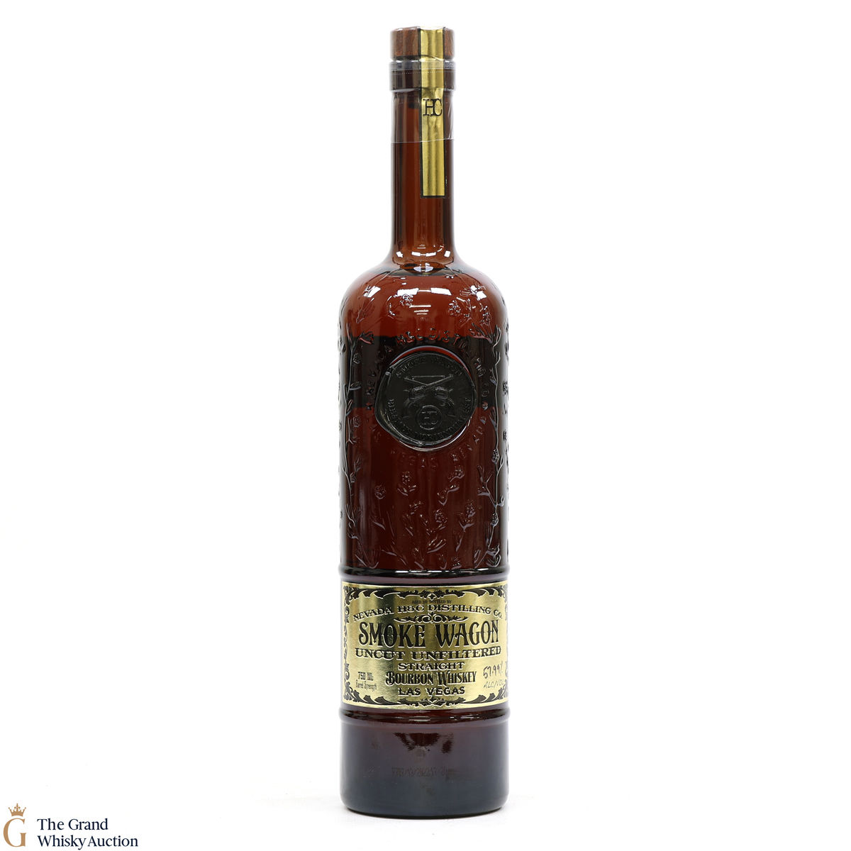 Smoke Wagon - Uncut Unfiltered - Straight Bourbon Batch #188 D (75cl)