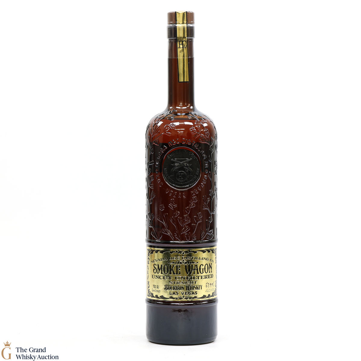 Smoke Wagon - Uncut Unfiltered - Straight Bourbon Batch #188 D (75cl)