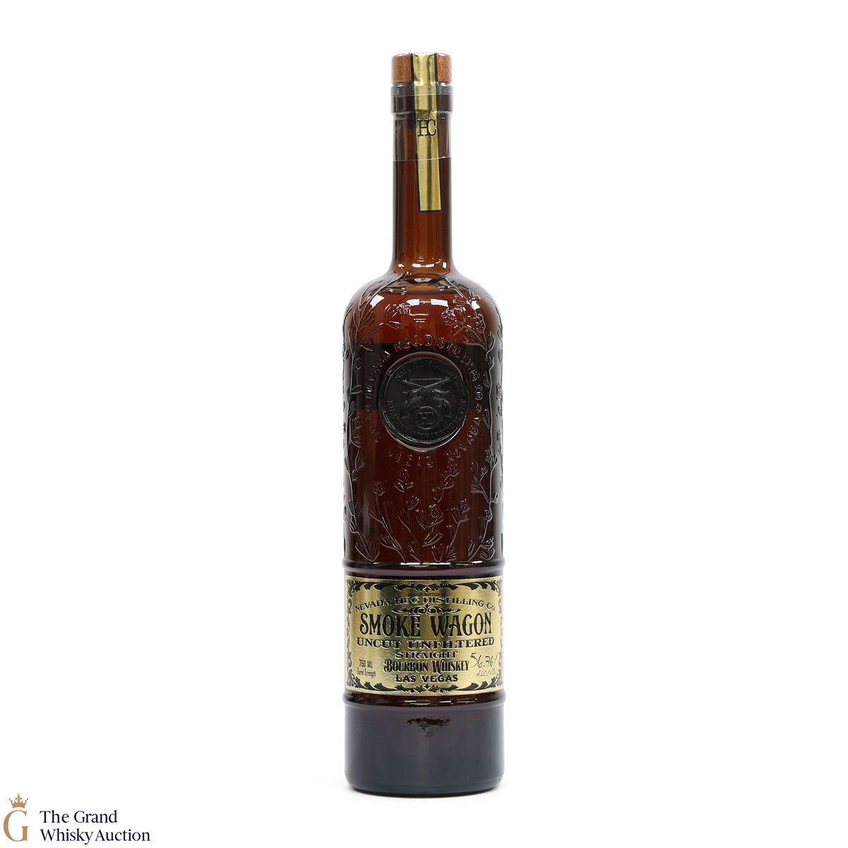 Smoke Wagon - Uncut Unfiltered - Straight Bourbon Batch #153 a (75cl)