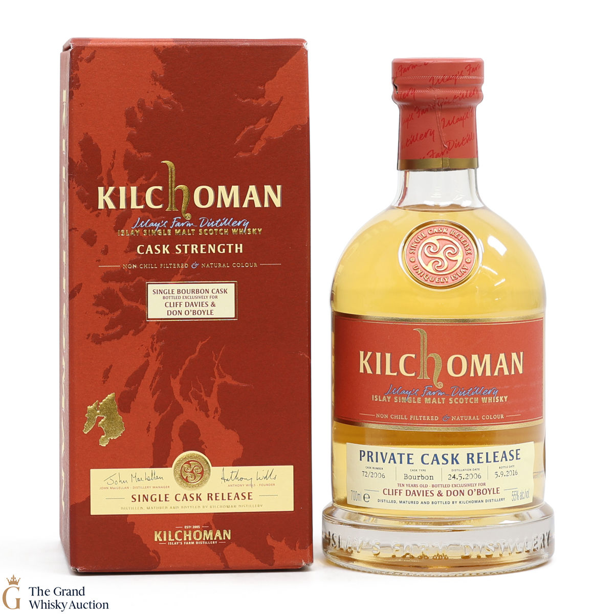 Kilchoman - 10 Year Old - Private Cask Release #72/2006