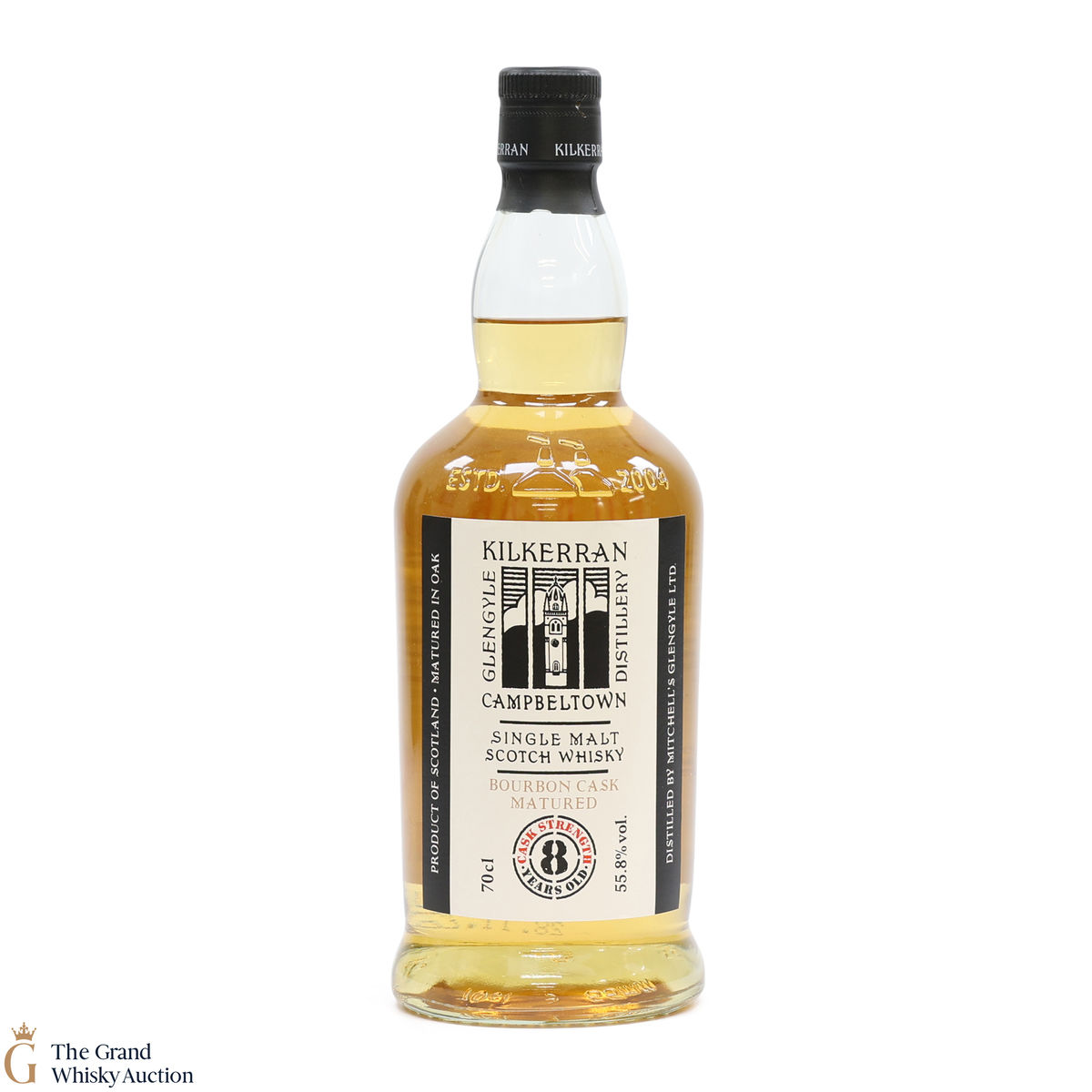 Kilkerran - 8 Year Old - Bourbon Oak 2022 - Cask Strength 55.8%