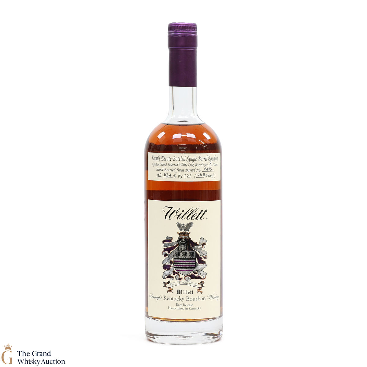Willett Family Estate - 8 Year Old Single Barrel Bourbon #6475 - The Lexington