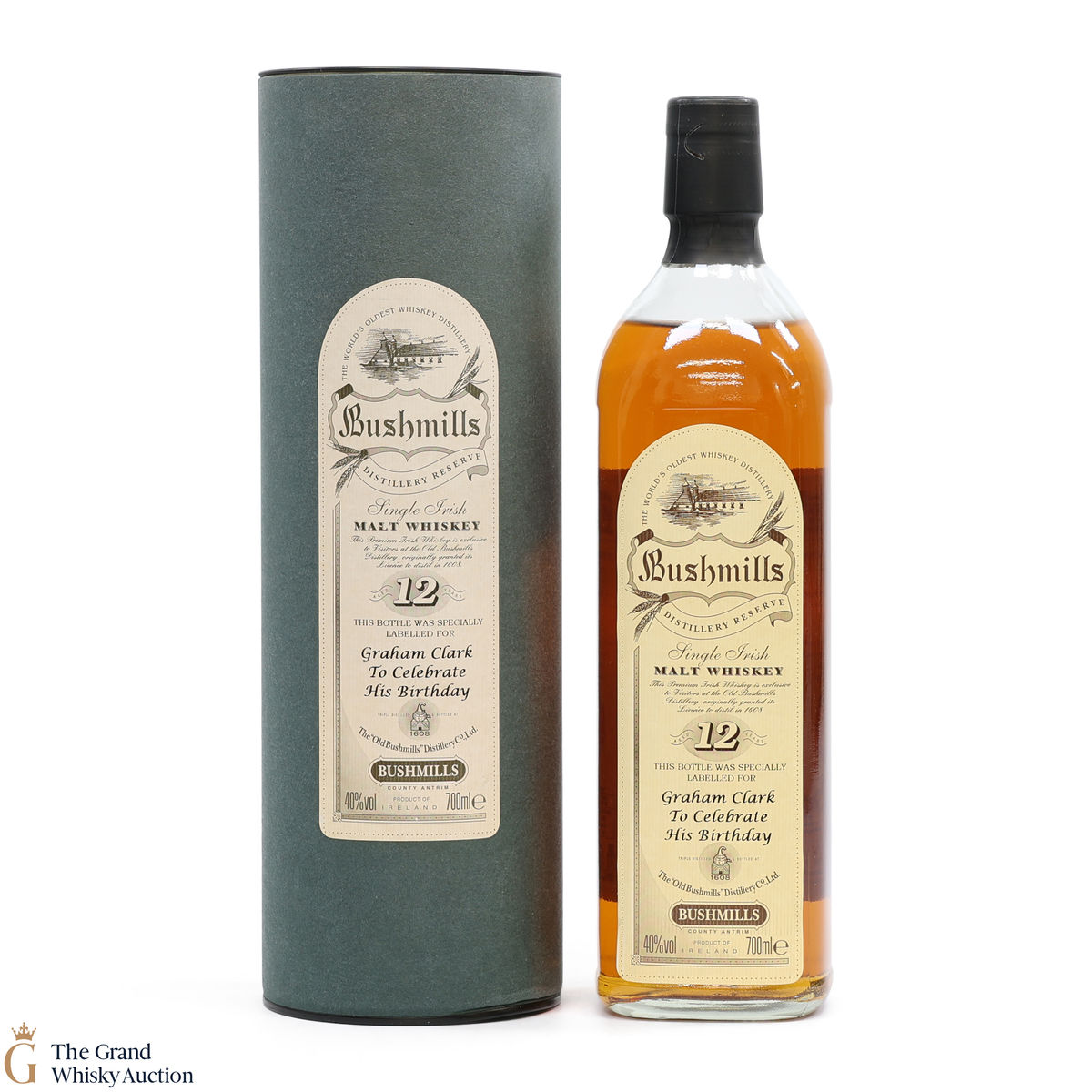 Bushmills - 12 Year Old Distillery Reserve - Graham Clark