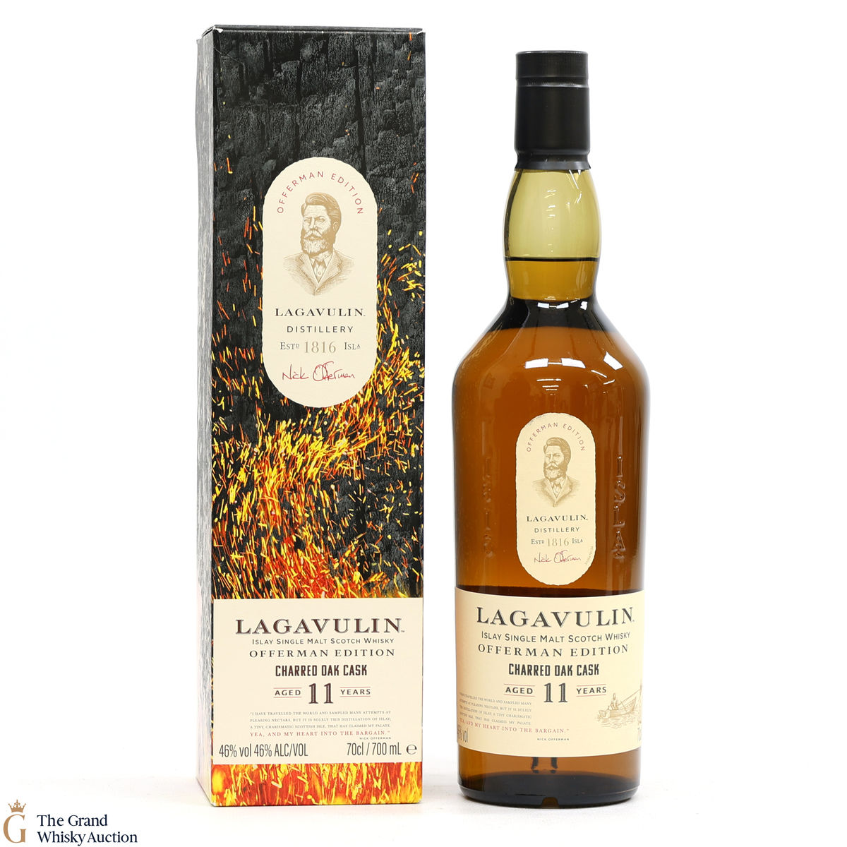 Lagavulin - 11 Year Old - Offerman Edition - Charred Oak Cask 