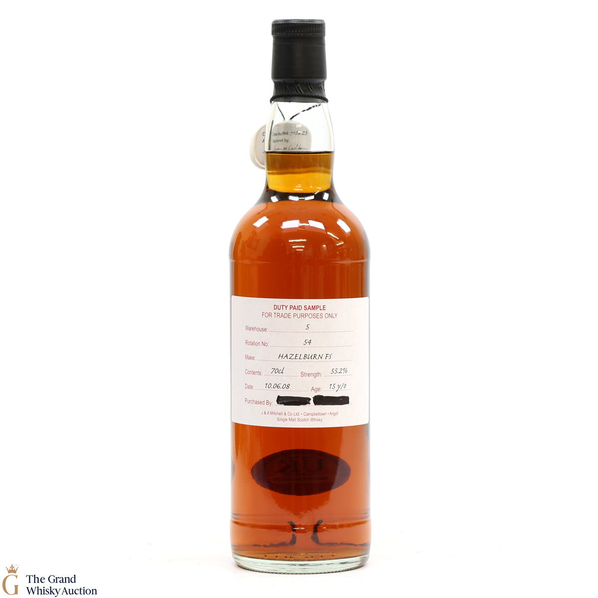 Hazelburn - 15 Year Old 2008 Fresh Sherry - Duty Paid Sample 55.2%
