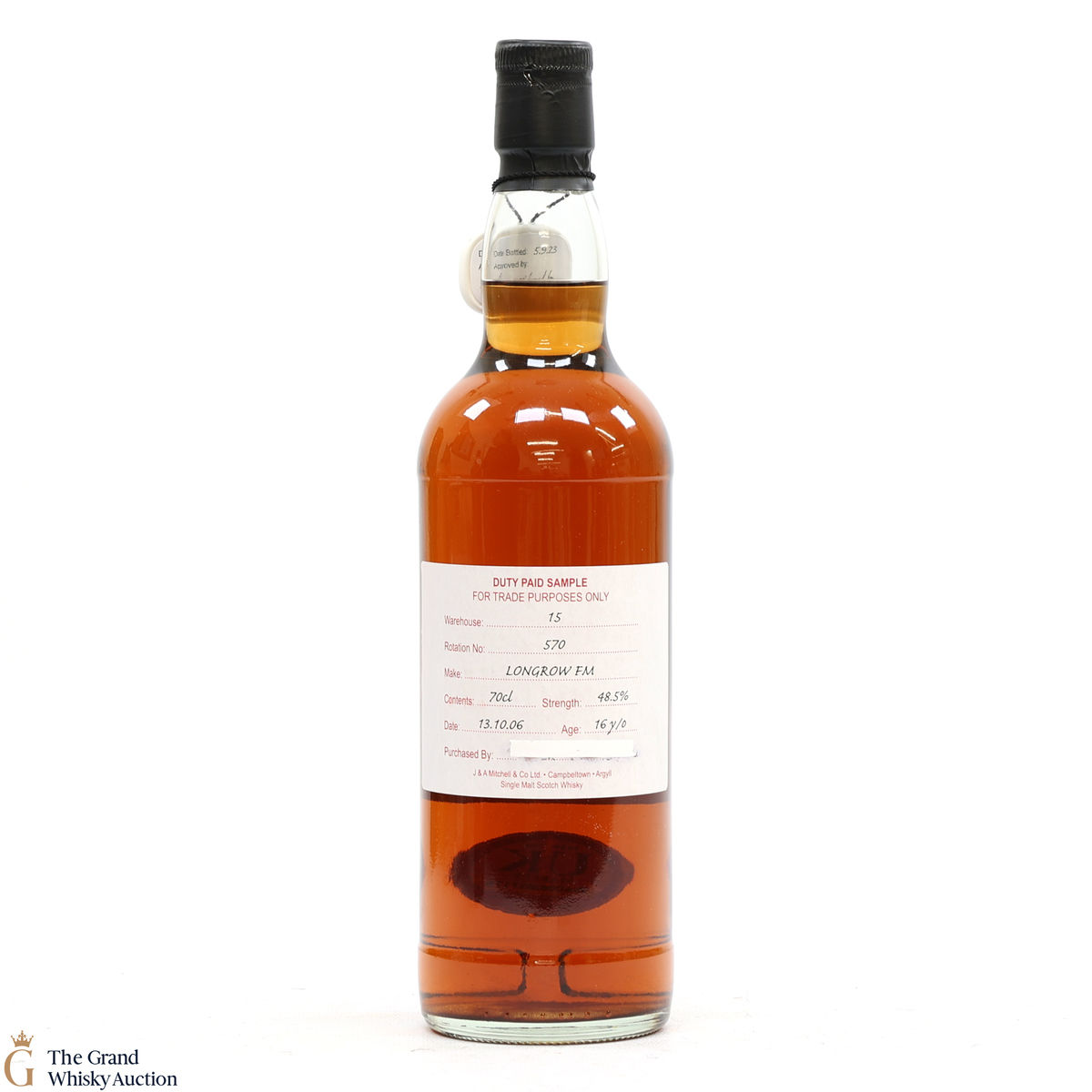 Longrow - 16 Year Old 2006 Fresh Maderia - Duty Paid Sample 48.5%