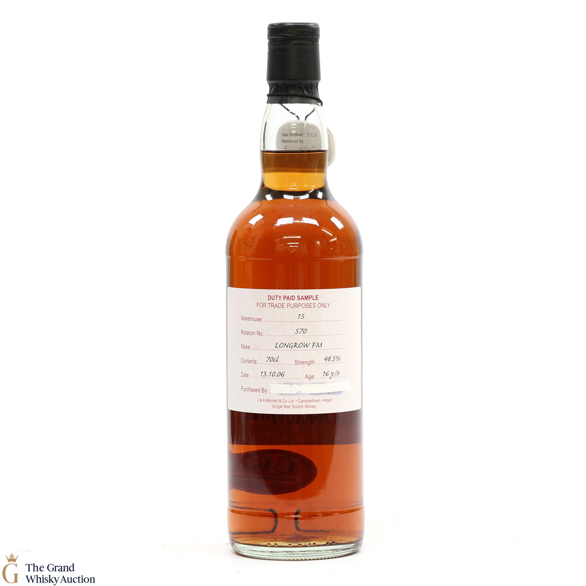 Longrow - 16 Year Old 2006 Fresh Maderia - Duty Paid Sample 48.5%